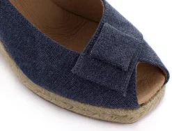 Abarca Shoes Alpargatas Con Cuñas^Alpargatas Cuna Creta Marino