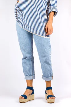 Abarca Shoes Alpargatas Con Cuñas^Alpargatas Cuna Piel Mallorca Azul Jeans 164