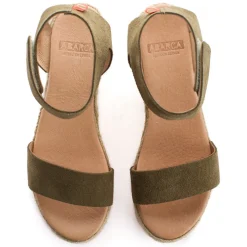 Abarca Shoes Alpargatas De Verano^Alpargatas Cuna Piel Mallorca Kaki 717