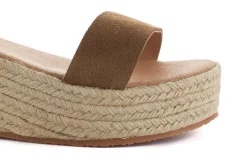 Abarca Shoes Alpargatas Con Cuñas^Alpargatas Cuna Piel Mallorca Tierra