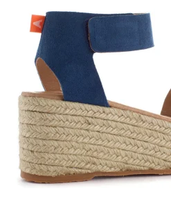 Abarca Shoes Alpargatas De Verano^Alpargatas Cuna Piel Mallorca Azul Jeans 164