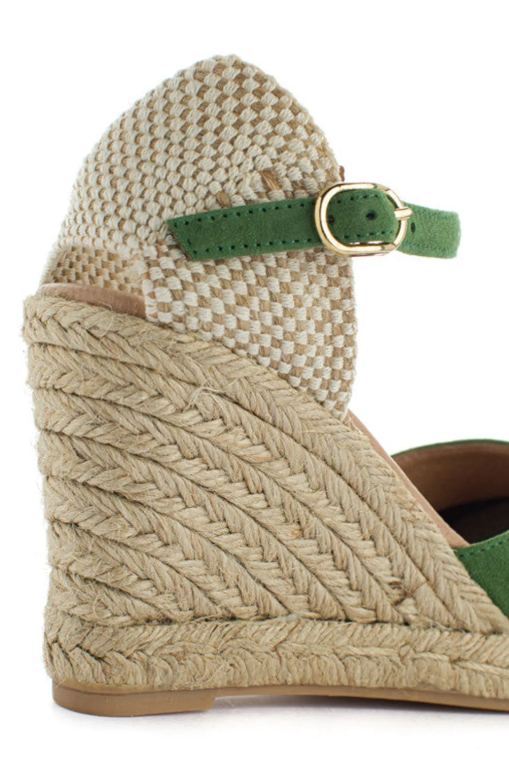 Abarca Shoes Alpargatas De Verano^Alpargatas Cuna Piel Radel Verde