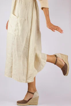 Abarca Shoes Alpargatas Con Cuñas^Alpargatas Cuna Piel Radel Topo