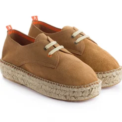 Abarca Shoes Alpargatas De Verano^Blucher Piel Arena