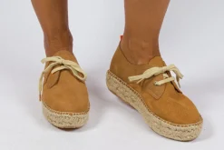 Abarca Shoes Alpargatas De Verano^Blucher Piel Arena