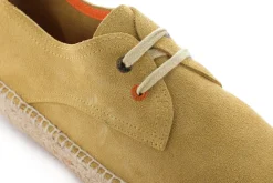 Abarca Shoes Alpargatas Con Cordones^Blucher Piel Beige