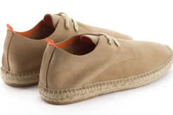 Abarca Shoes Alpargatas De Verano^Blucher Piel Beige 20