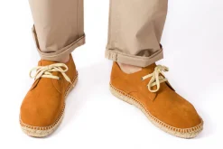 Abarca Shoes Alpargatas De Verano^Blucher Piel Camel 270