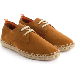 Abarca Shoes Alpargatas Con Cordones^Blucher Piel Camel 270