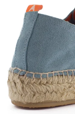 Abarca Shoes Alpargatas Con Cordones^Blucher Piel Celeste