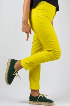 Abarca Shoes Alpargatas Con Cordones^Blucher Piel Esmeralda