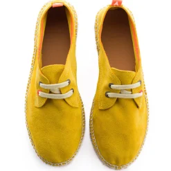 Abarca Shoes Alpargatas Con Cordones^Blucher Piel Limon