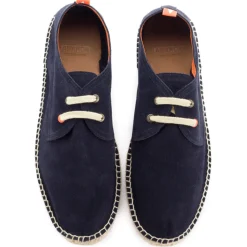 Abarca Shoes Alpargatas Con Cordones^Blucher Piel Marino 19