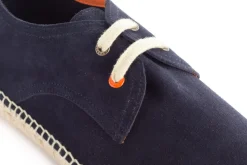 Abarca Shoes Alpargatas Con Cordones^Blucher Piel Marino 19