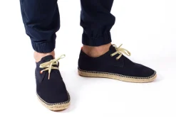 Abarca Shoes Alpargatas Blucher^Blucher Piel Marino 19