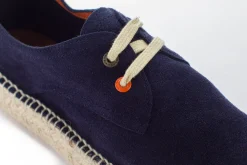 Abarca Shoes Alpargatas Con Cordones^Blucher Piel Marino 19