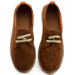 Abarca Shoes Alpargatas Con Cordones^Blucher Piel Marron 294