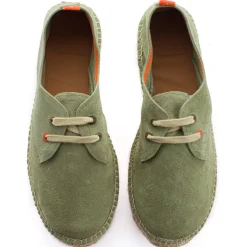 Abarca Shoes Alpargatas Con Cordones^Blucher Piel Menta