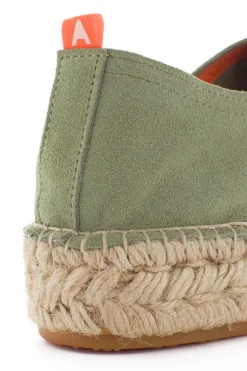 Abarca Shoes Alpargatas Con Cordones^Blucher Piel Menta