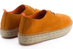 Abarca Shoes Alpargatas Con Cordones^Blucher Piel Orange