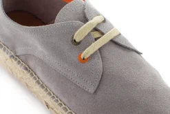 Abarca Shoes Alpargatas Con Cordones^Blucher Piel Perla 823