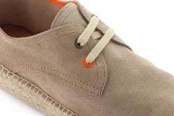 Abarca Shoes Alpargatas De Verano^Blucher Piel Piedra