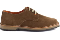 Abarca Shoes Zapatos Blucher^Blucher Piel Serraje Tierra