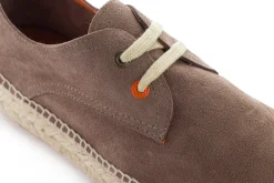 Abarca Shoes Alpargatas Con Cordones^Blucher Piel Topo