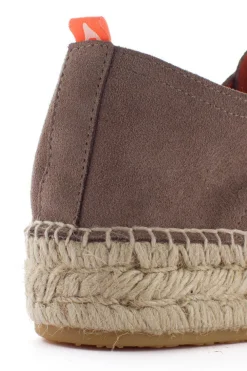 Abarca Shoes Alpargatas Con Cordones^Blucher Piel Topo