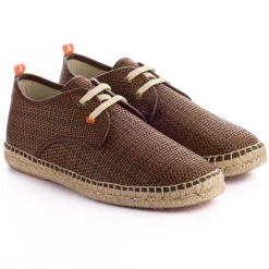 Abarca Shoes Alpargatas De Verano^Blucher Rafia Marron