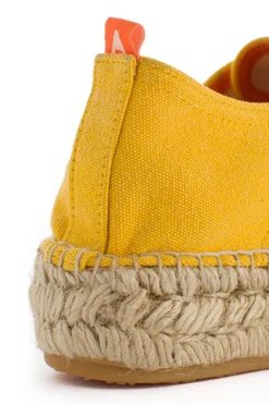 Abarca Shoes Alpargatas De Verano^Blucher Terra Amarillo