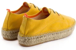 Abarca Shoes Alpargatas Con Cordones^Blucher Terra Amarillo