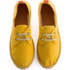 Abarca Shoes Alpargatas Con Cordones^Blucher Terra Amarillo