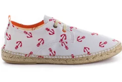 Abarca Shoes Alpargatas Con Cordones^Blucher Terra Anclas Blanco