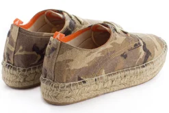 Abarca Shoes Alpargatas Con Cordones^Blucher Terra Camuflaje Camel