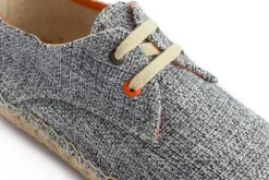 Abarca Shoes Alpargatas Con Cordones^Blucher Terra Casa Blanca Negro