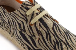 Abarca Shoes Alpargatas Con Cordones^Blucher Terra Cebra