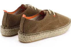 Abarca Shoes Alpargatas Con Cordones^Blucher Terra Cuero