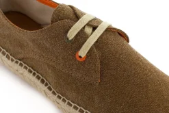 Abarca Shoes Alpargatas Con Cordones^Blucher Terra Cuero