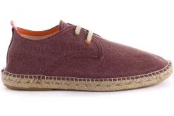 Abarca Shoes Alpargatas Con Cordones^Blucher Terra Granate