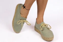 Abarca Shoes Alpargatas Con Cordones^Blucher Terra Hielo