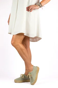 Abarca Shoes Alpargatas Con Cordones^Blucher Terra Hielo