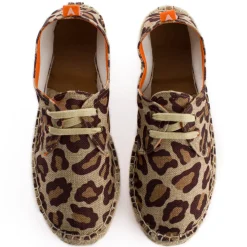 Abarca Shoes Alpargatas De Verano^Blucher Terra Leopardo