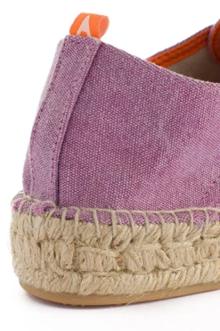 Abarca Shoes Alpargatas De Verano^Blucher Terra Lila