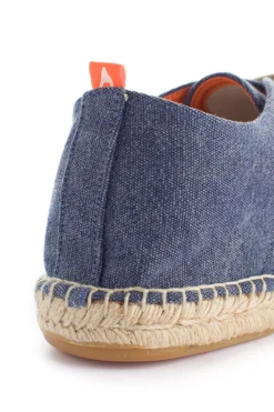 Abarca Shoes Alpargatas Con Cordones^Blucher Terra Marino