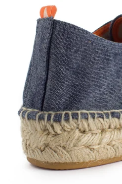 Abarca Shoes Alpargatas Con Cordones^Blucher Terra Marino