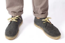 Abarca Shoes Alpargatas Blucher^Blucher Terra Negro