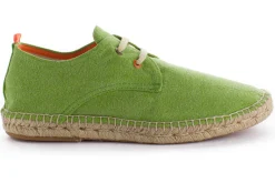 Abarca Shoes Alpargatas Con Cordones^Blucher Terra Pistacho