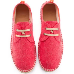 Abarca Shoes Alpargatas Con Cordones^Blucher Terra Rojo