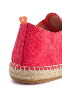 Abarca Shoes Alpargatas Con Cordones^Blucher Terra Rojo